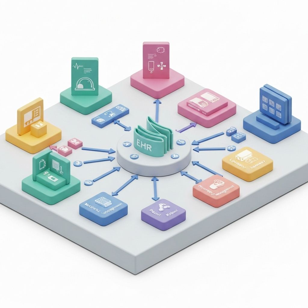 Interoperable healthcare systems connected together